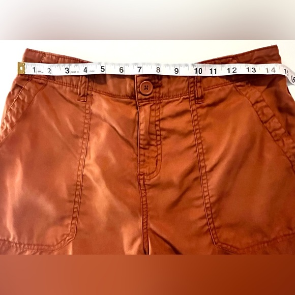 Social Standard by Sanctuary Women's Orange Casual Fortune Shorts Size Small - Picture 8 of 14